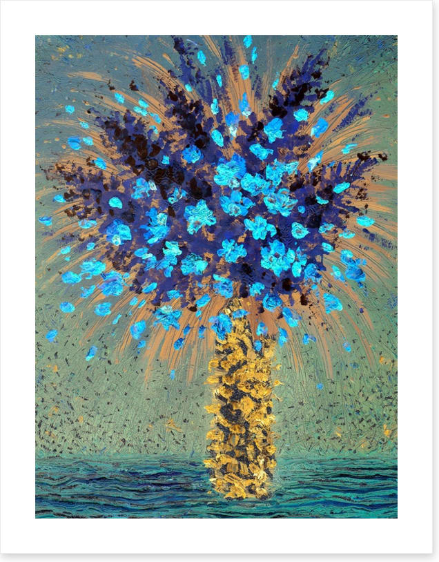 Bloom in blues