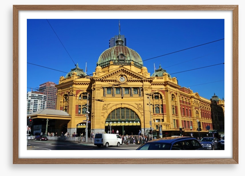 The corner of Flinders