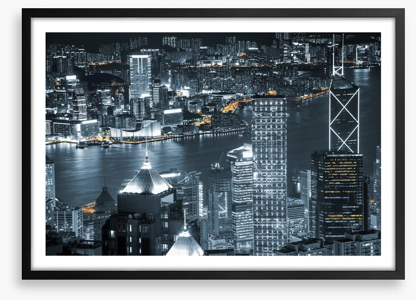 Hong Kong by night
