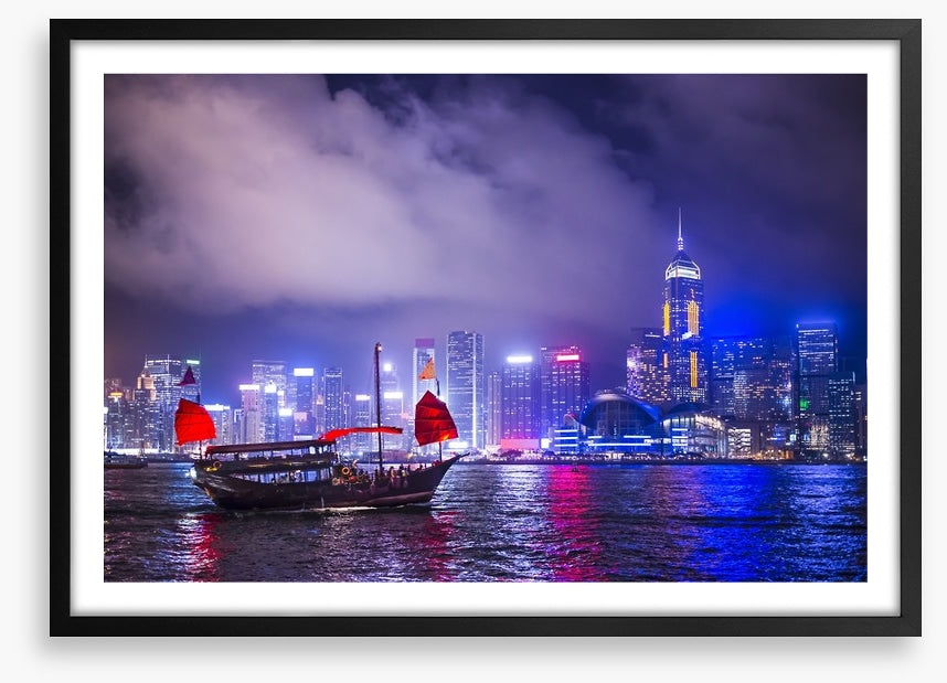 Beautiful Hong Kong harbour