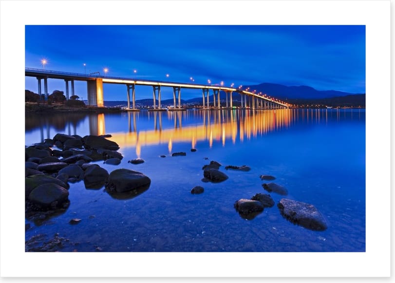 Tasman Bridge reflections