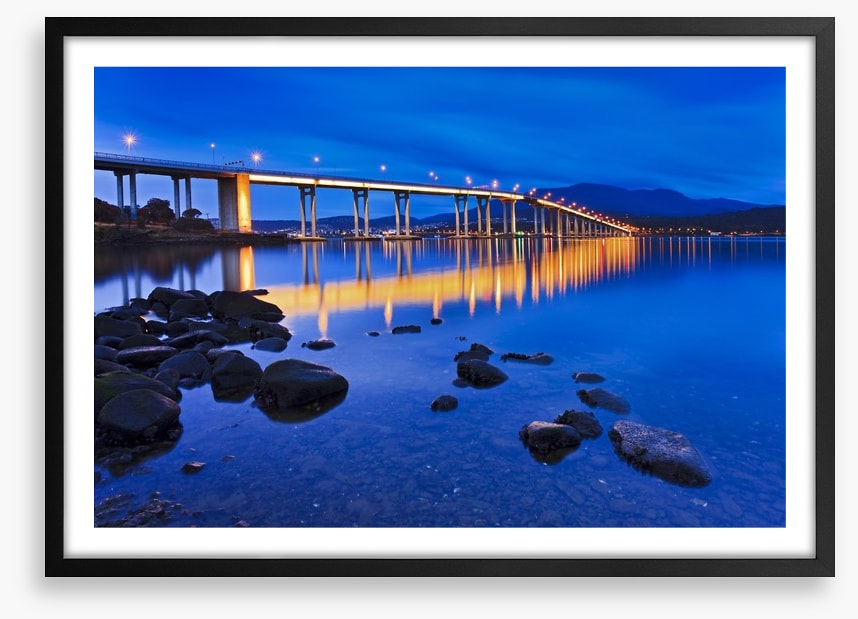 Tasman Bridge reflections