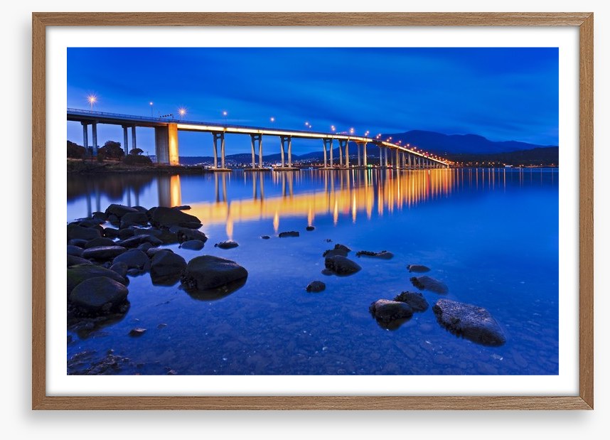 Tasman Bridge reflections