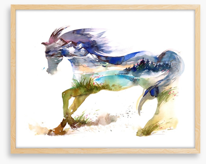 Travelling horse