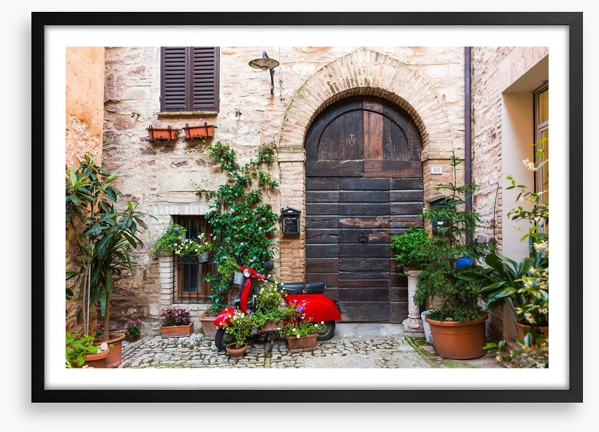 Classic courtyard