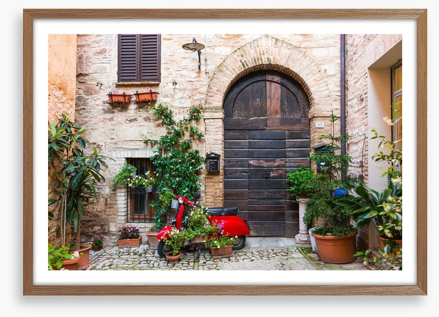 Classic courtyard