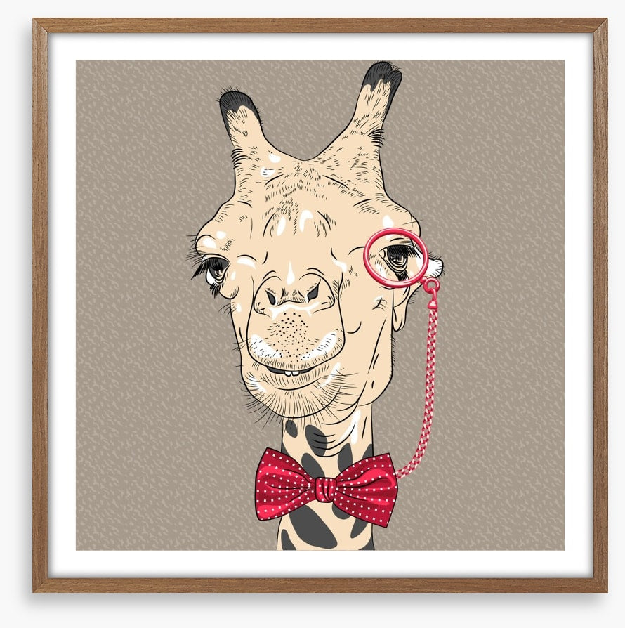 The old giraffe