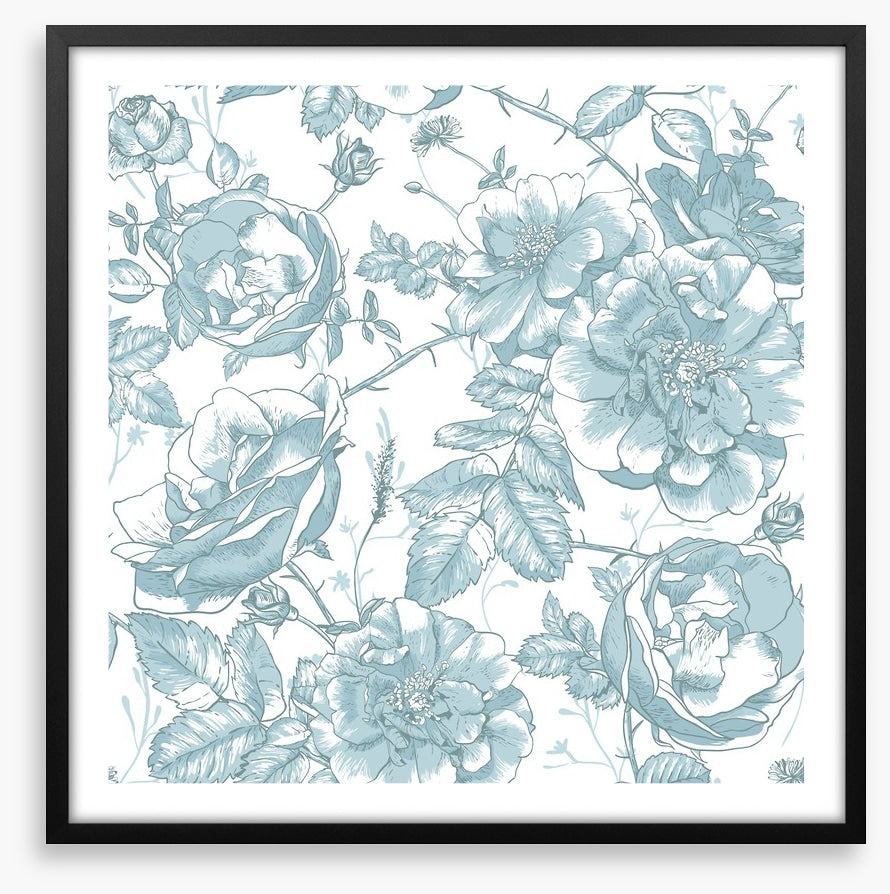 Roses are blue
