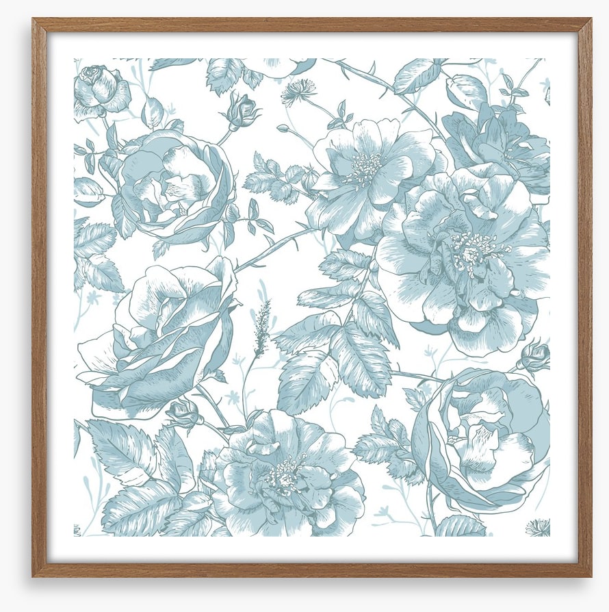 Roses are blue