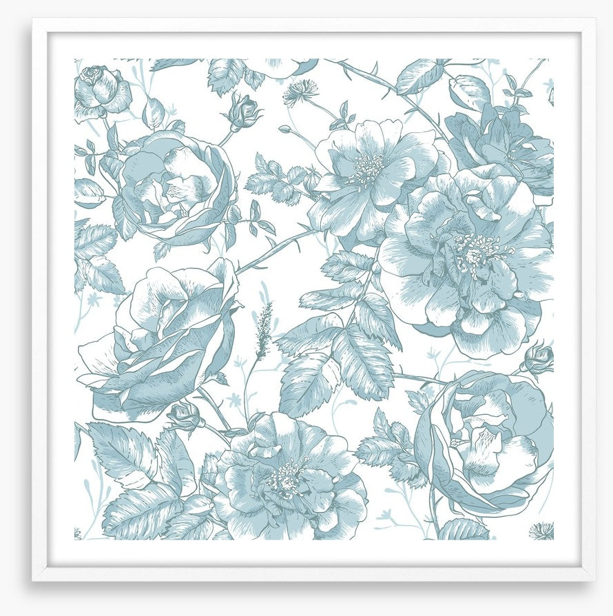 Roses are blue