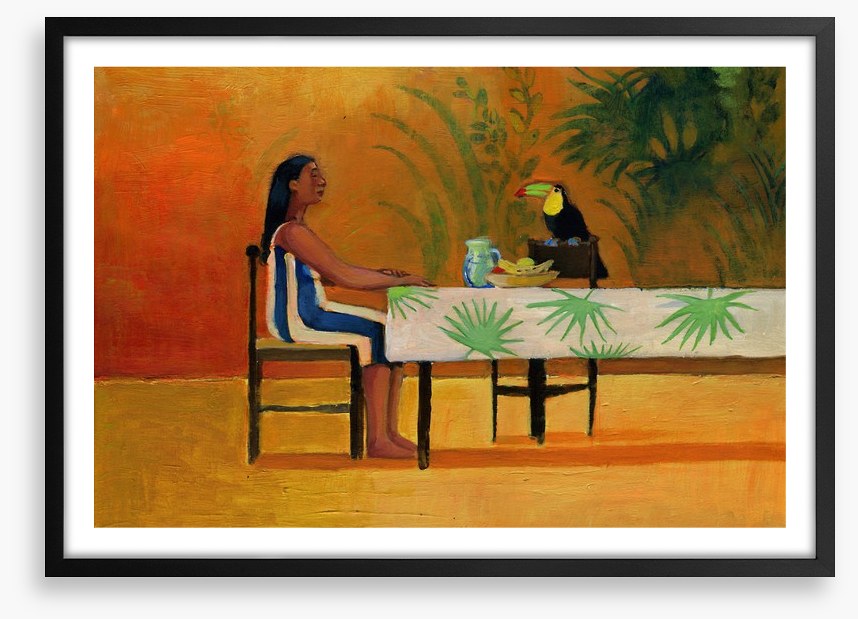 Dinner with the toucan
