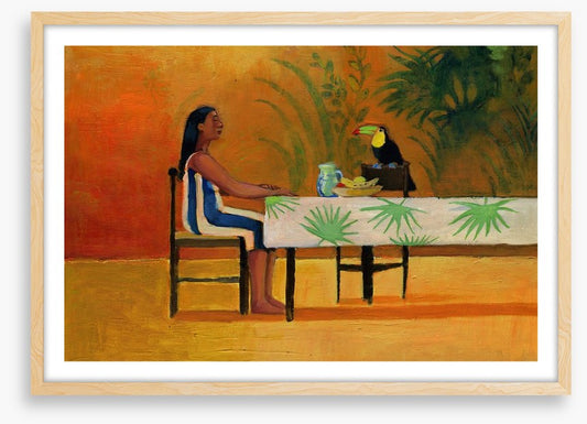 Dinner with the toucan