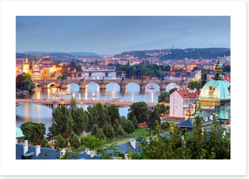 Pretty Prague evening