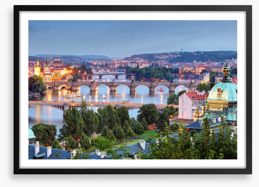 Pretty Prague evening