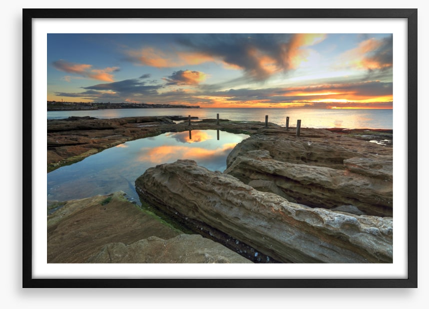 Rockpool clouds