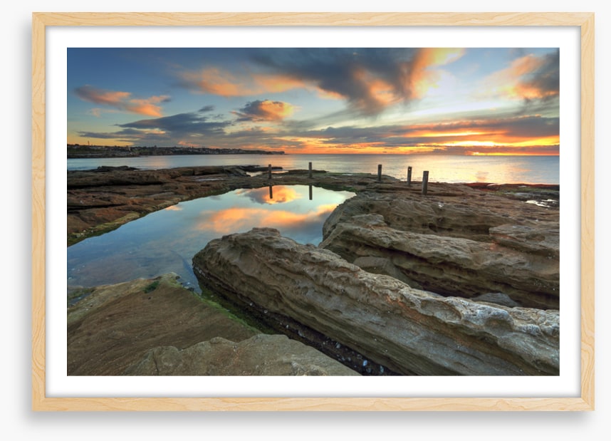 Rockpool clouds