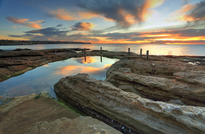 Rockpool clouds