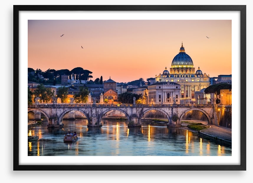 Lights of the Basilica St Peter, Rome
