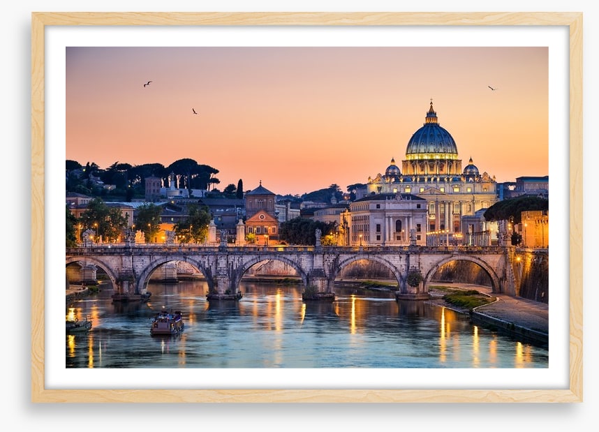 Lights of the Basilica St Peter, Rome
