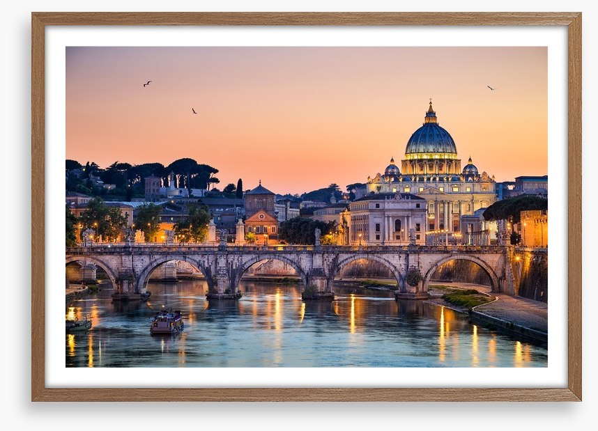 Lights of the Basilica St Peter, Rome