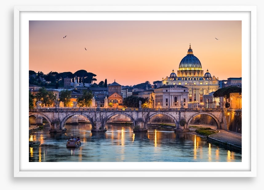 Lights of the Basilica St Peter, Rome