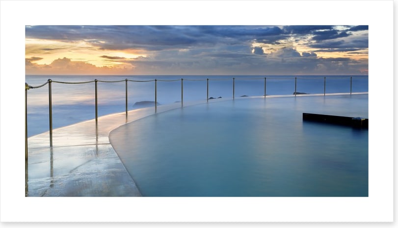 Sunrise at Bronte pool