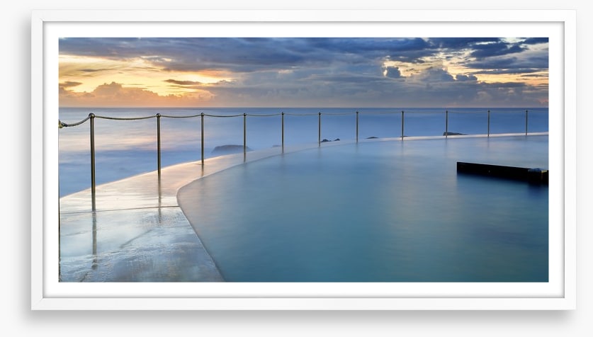 Sunrise at Bronte pool