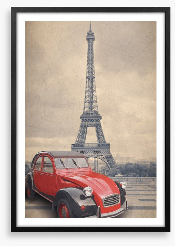 A vintage red