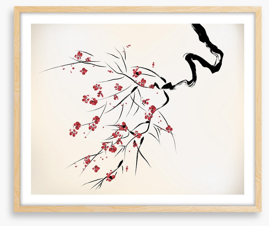 Red blossom beauty