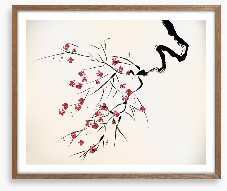 Red blossom beauty