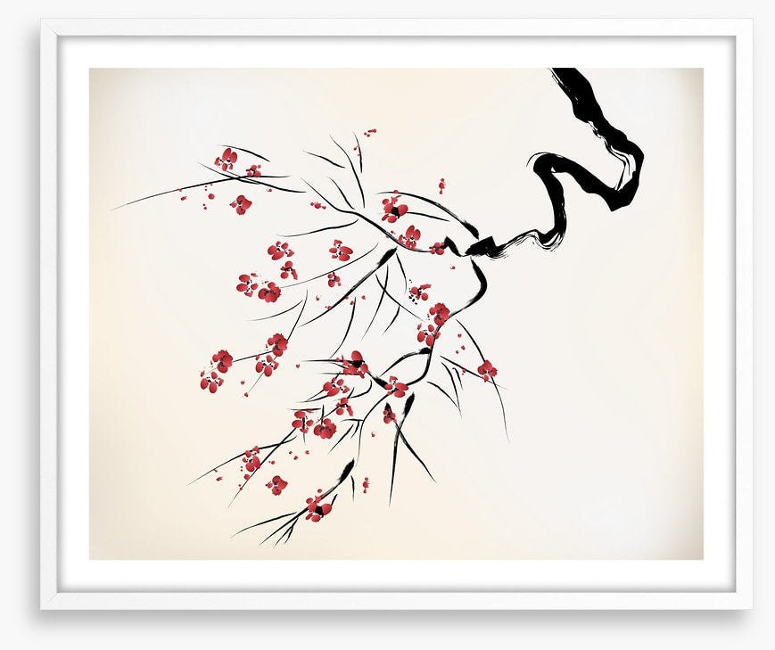 Red blossom beauty