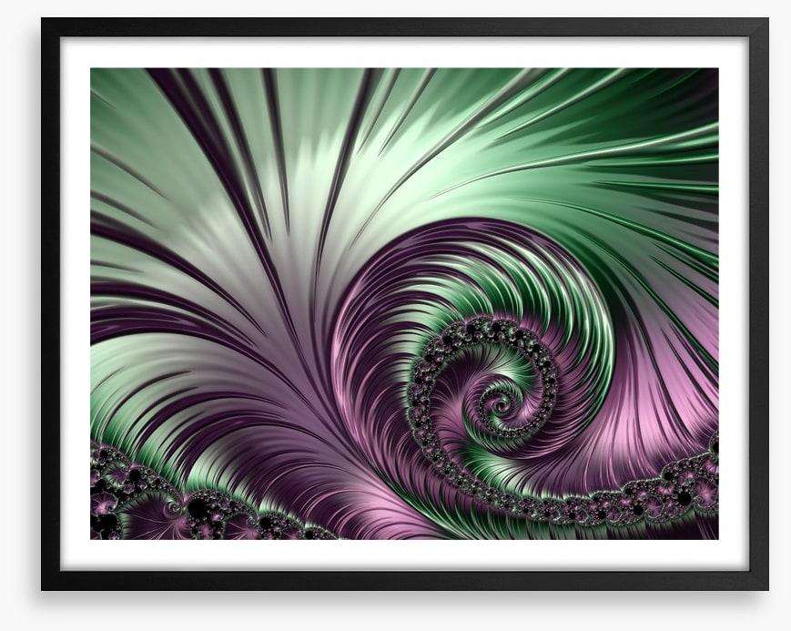 Shimmer and swirl