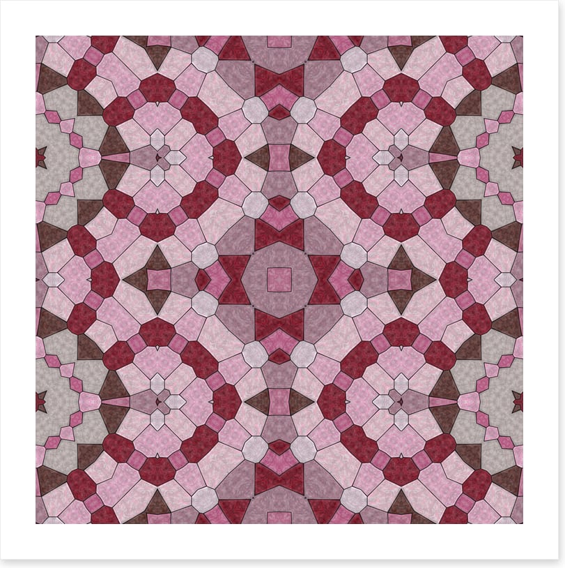 Kaleidoscope pinks