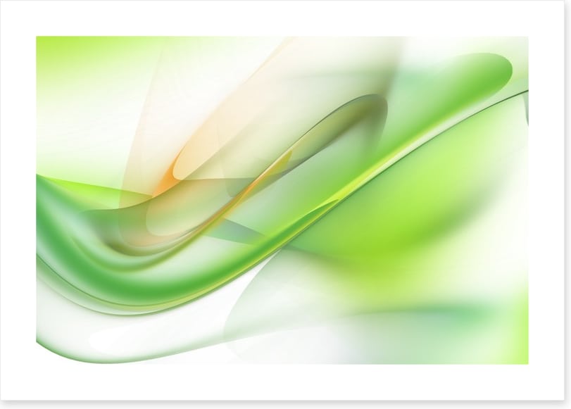 Waves of green