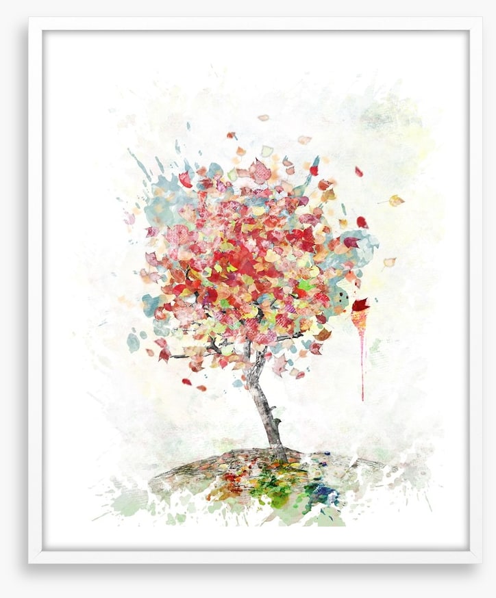 Falling leaves