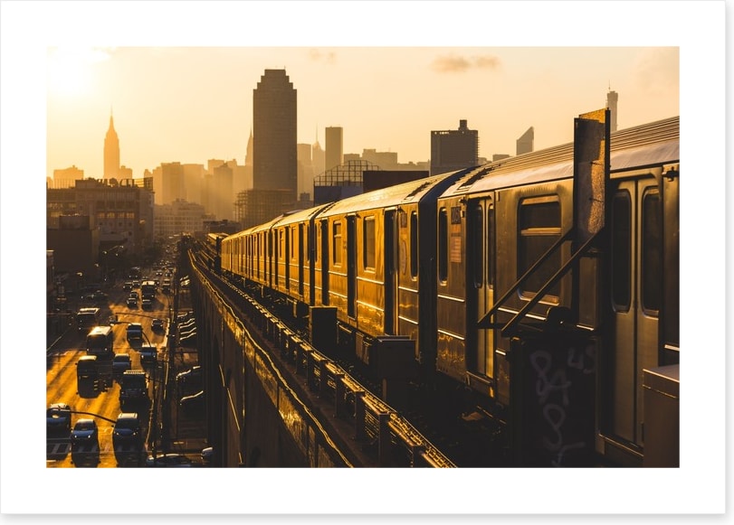 Sunset subway