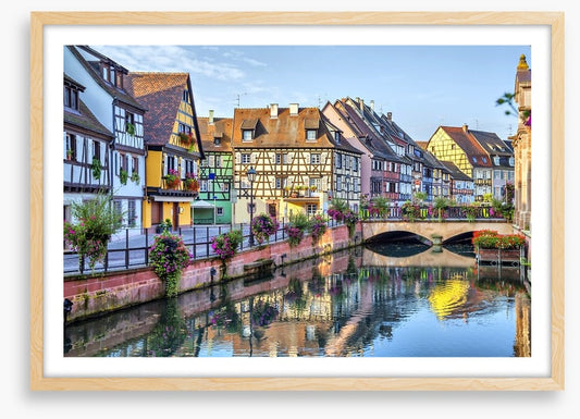 Colourful houses in Colmar, France