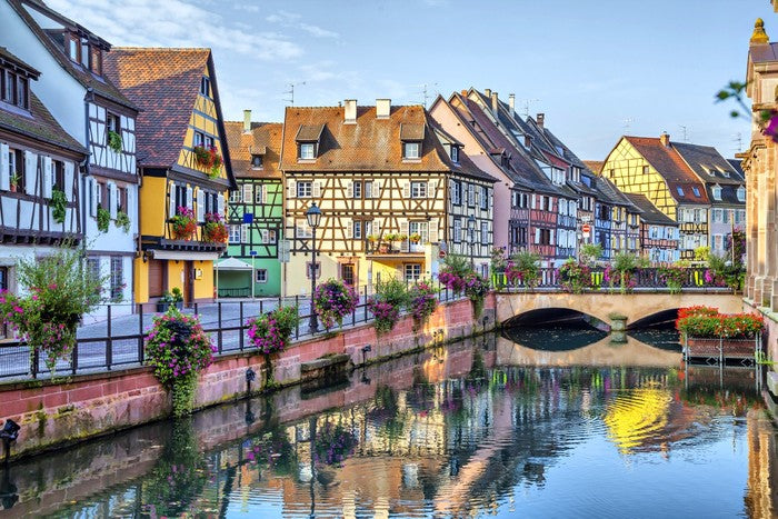 Colourful houses in Colmar, France