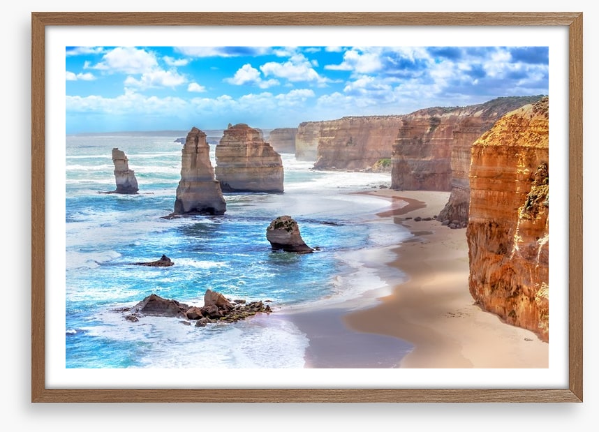 Twelve Apostles coastline