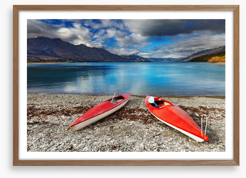 Two canoes