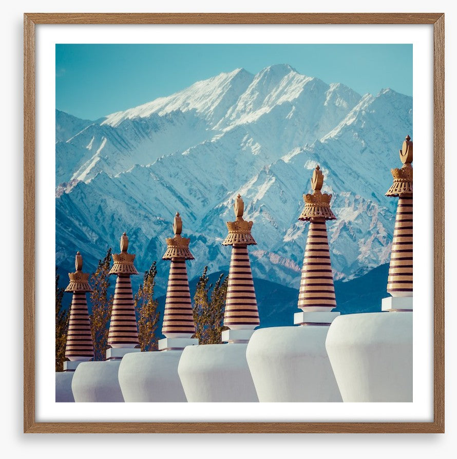 Shey Palace chortens