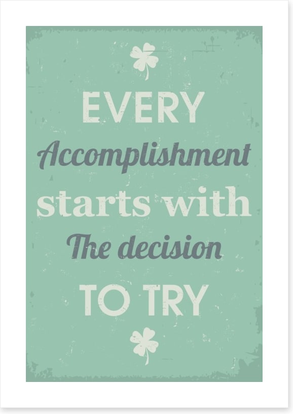 The decision to try