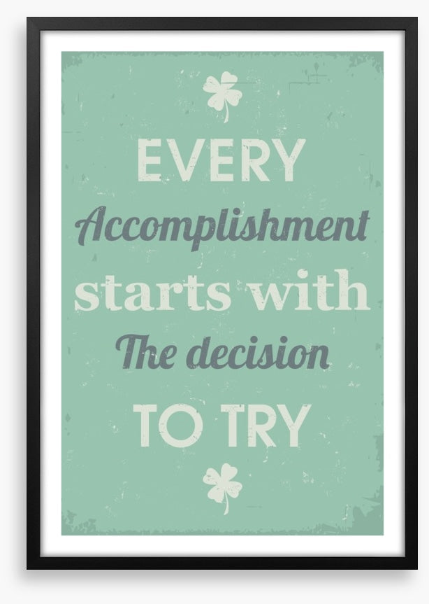 The decision to try