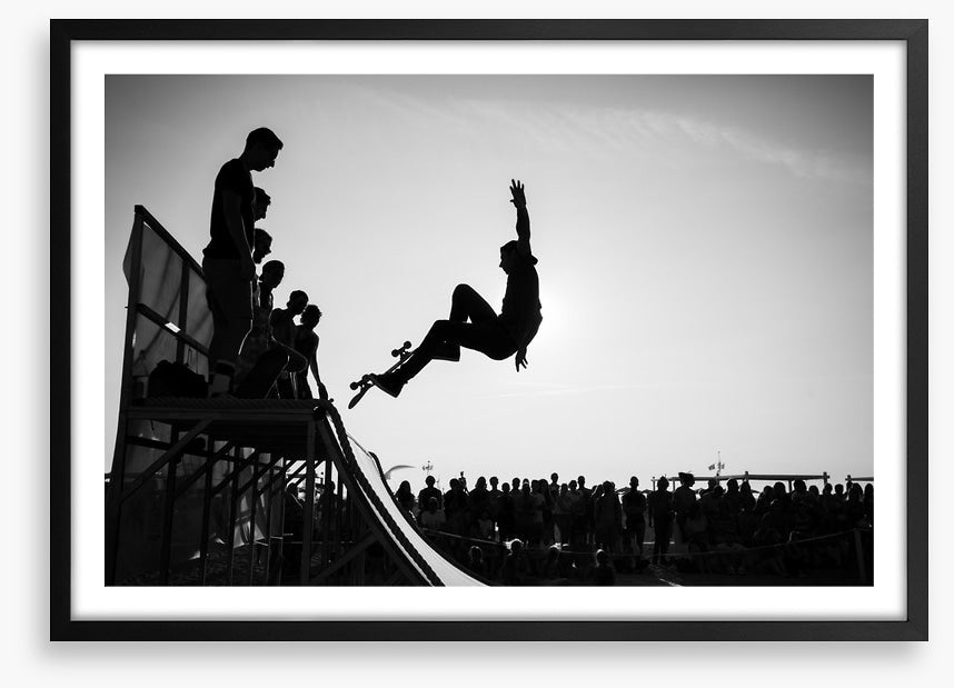 Half pipe plunge