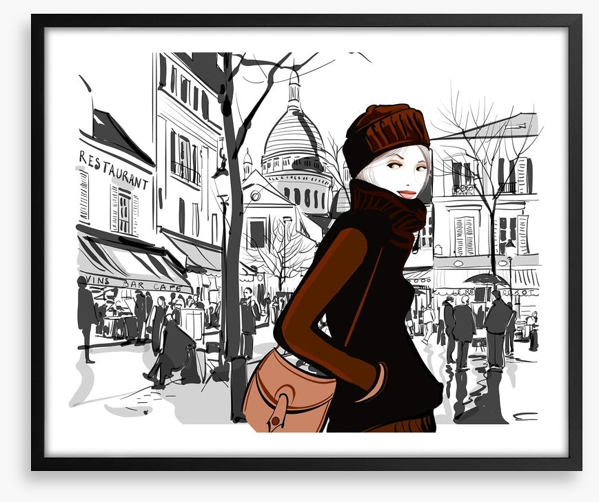 Montmartre square stroll