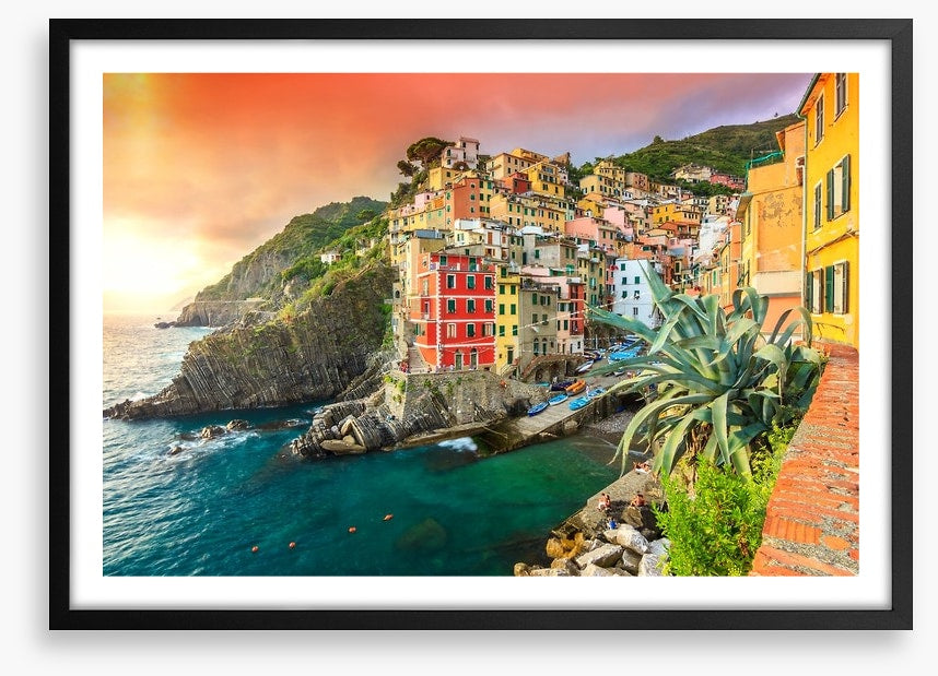 Riomaggiore village, Italy