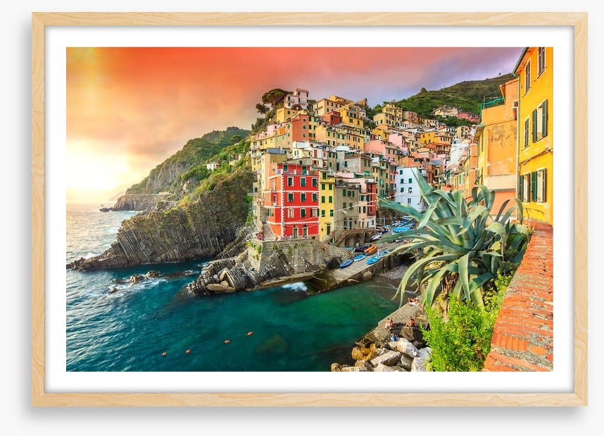 Riomaggiore village, Italy