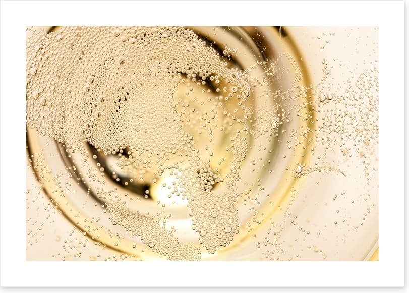 Champagne bubbles