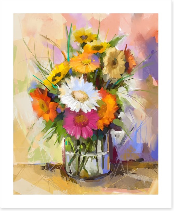 Gerbera vase