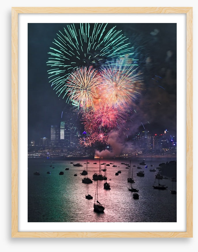 Sydney harbour fireworks